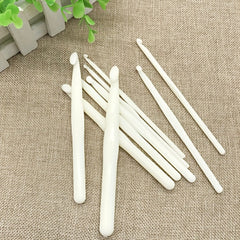 10pcs Acrylic Crochet Lace Needles DIY Knitting Tools For Arthritic Hands