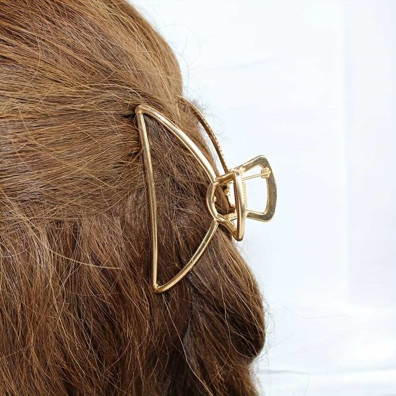 Metal Hair Claw Shark Claw Ponytail Holder Hair Accessories For Women