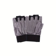 Unisex Half Finger Cycling Gloves Adjustable Non Slip