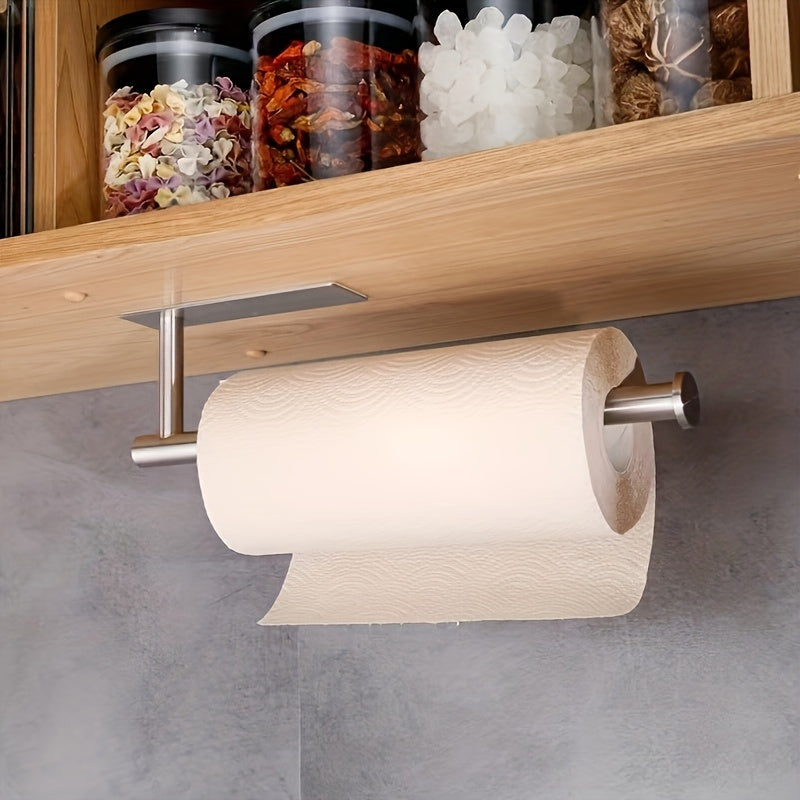 Stainless Steel Tissue Holder Storage Rack Bathroom Kitchen