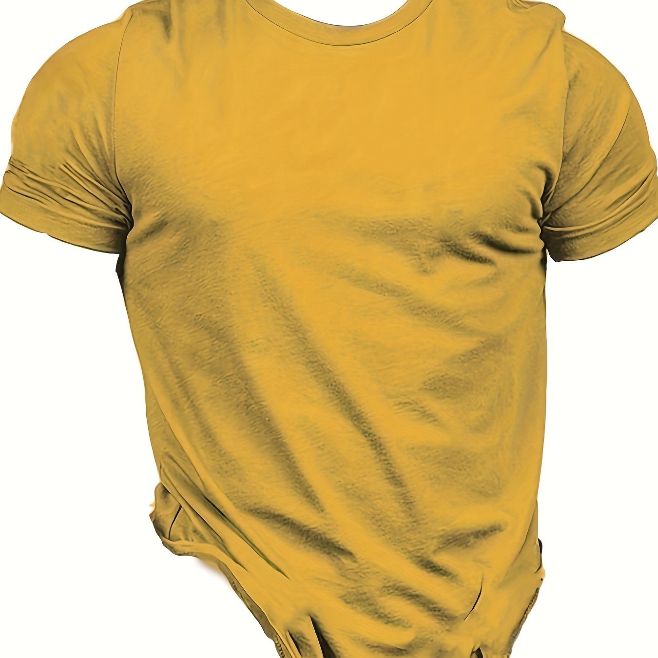 Men's Rooster Pattern Tee Shirt for Summer