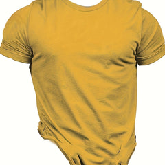 Men's Rooster Pattern Tee Shirt for Summer
