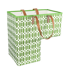 Stair Basket with Handles - Foldable Storage Solution for Stairs