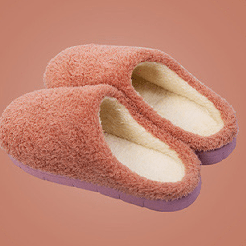 Women's Soft Sole Non-slip Slippers Warm Shoes