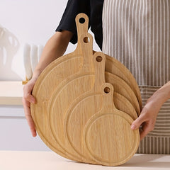 Bamboo Cutting Board Set for Meat, Pizza, Bread