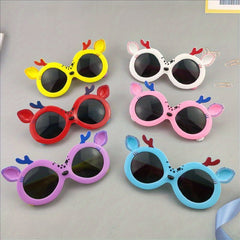 Kids Plastic Frame Sunglasses UV400 Protection For Baby