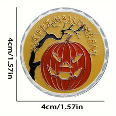 Halloween Challenge Coin - Spooky Night Commemorative Collectible
