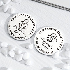 Baby Decision Making Coin - Parenting Tool for Important Choices