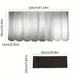 Portable Foldable Gas Stove Windshield 8 Plates Camping