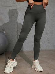 High Waist Tummy Control Fitness Pants Quick Dry Running Yoga Hip Lifting