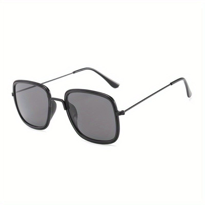 Retro Square Frame Steampunk Sunglasses UV400