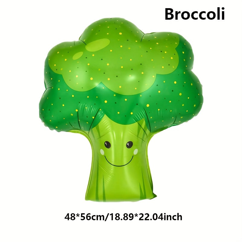 Assorted Fruit & Vegetable Balloons for Party Decoration & Outdoor Play