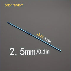 1pc Crochet Hooks High Coloured Aluminum Hook Needles Knitting Needles