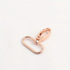 10PCS Metal Swivel Lobster Clasp DIY Snap Hooks & Trigger Buckles
