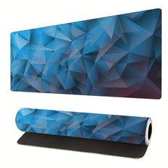 Abstract Geometry Shapes Mouse Pad for Office and Gaming