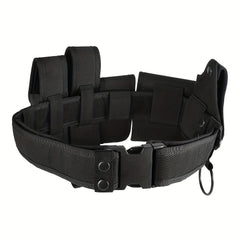 6-in-1 Duty Belt Multifunctional Outdoor Exercise Security Waist Belt