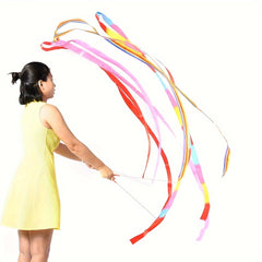 12pcs Dance Ribbons Gymnastics Ribbon Streamers for Talent Shows