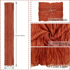Balinese Pleated Table Runner Solid Cover
