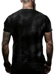 Eagle Print Men's Short Sleeve T-Shirt