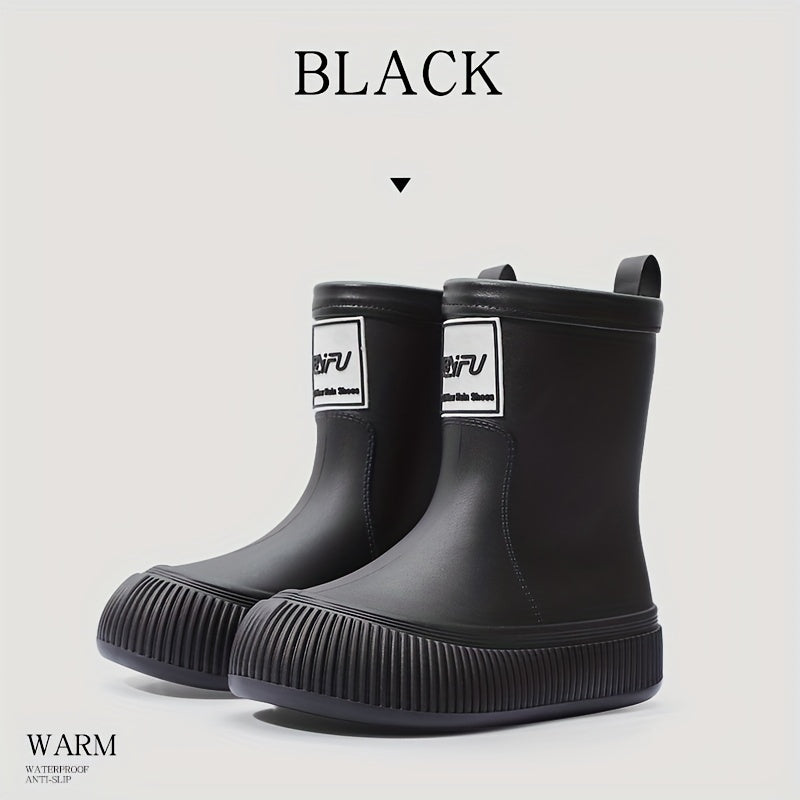 Waterproof Anti slip PVC Rain Boots For Women