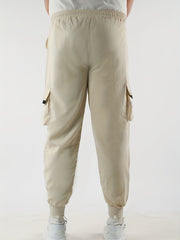 Men's Cargo Pants Loose Drawstring Casual Outdoor Work Pants