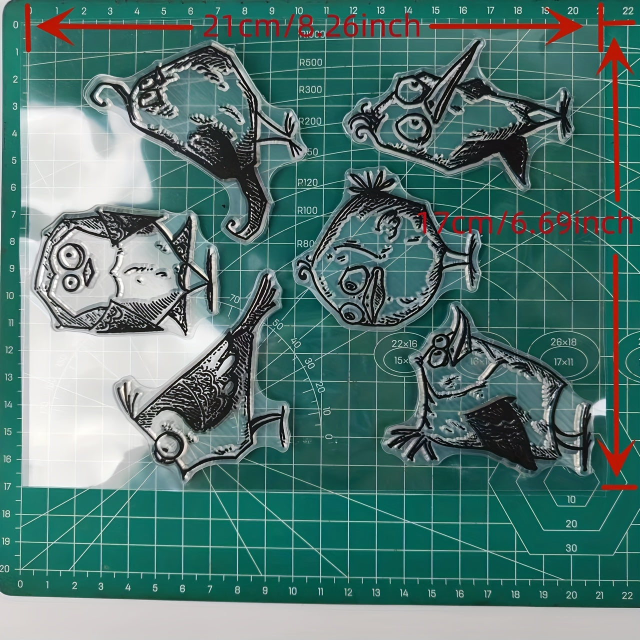 Bird Clear Stamps Scrapbooking Decor Embossing DIY Template Greeting Card