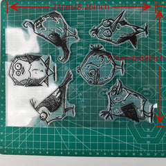 Bird Clear Stamps Scrapbooking Decor Embossing DIY Template Greeting Card