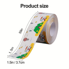 Waterproof Kitchen Bathroom Sink Gap Sealing Strip