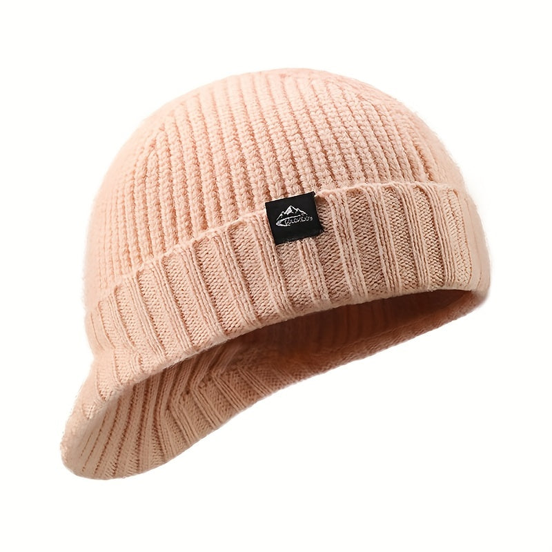 Knitted Skiing Hat Men Women Outdoor Sports Cycling Ear Protector Warm