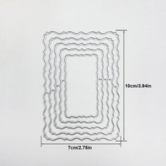 Irregular Metal Cutting Dies Stencils DIY Scrapbooking Decorative Embossing