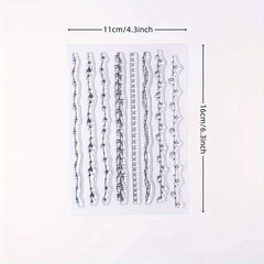 Branches Art Lines Transparent Stamps Holiday Card Making DIY Crafts