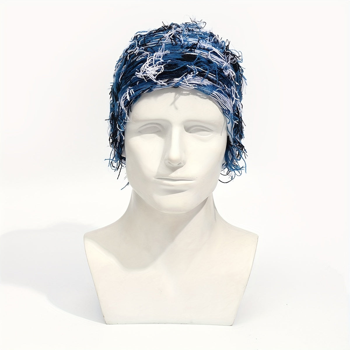 Unisex Tassel Balaclava Hip Hop Knitted Beanie Cap Candy Y2K Skull Hat
