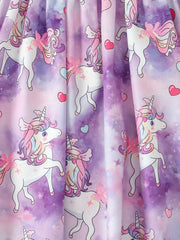 Dreamy Tie Dye Unicorn Cami Dress for Girls