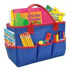 Functional Tote Bag Large Artist Tote Bag With Storage Pockets