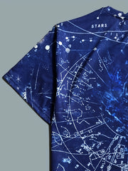Men's 3D Print Sports T-shirt Casual Stretch Tee Shirt