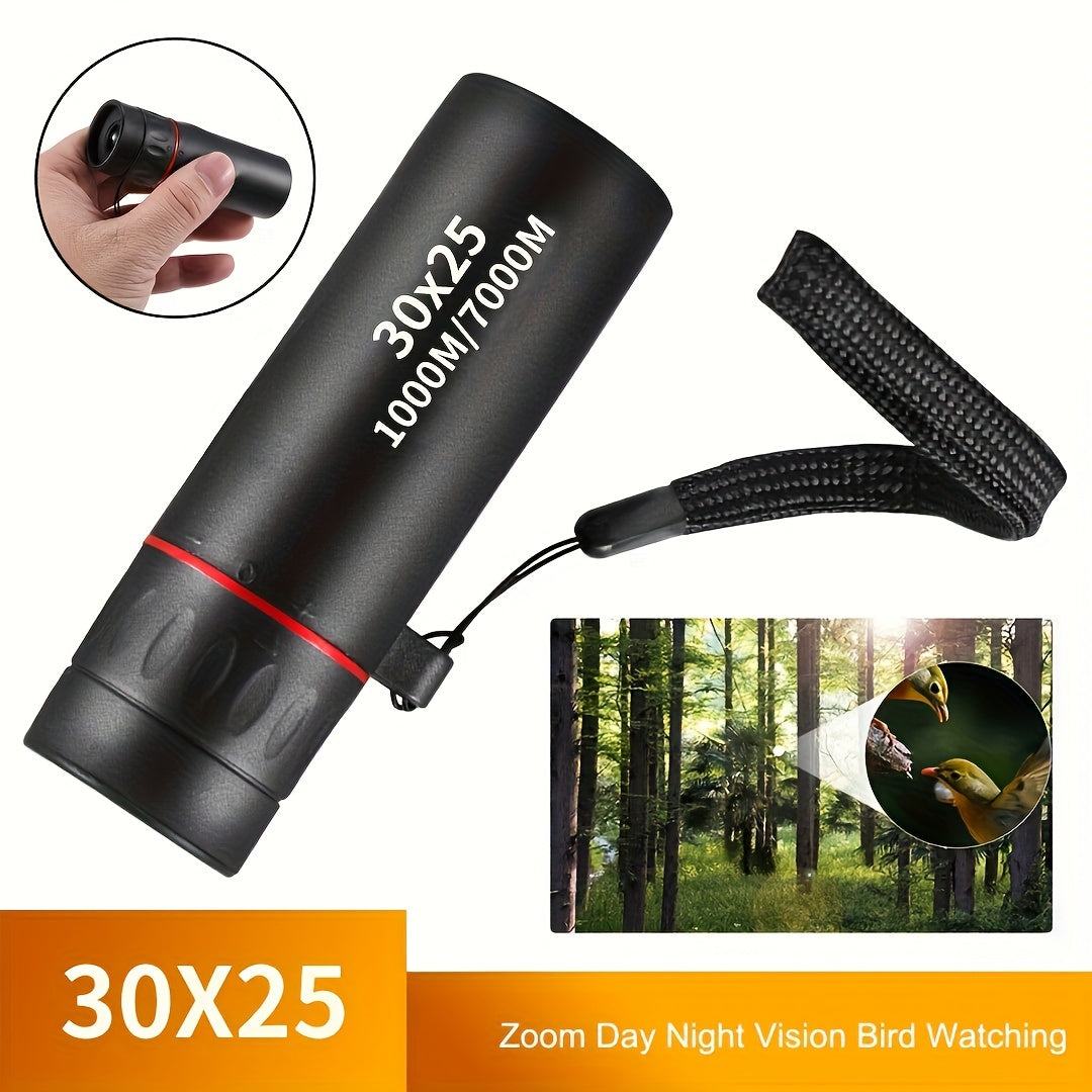 30x25 Mini HD Telescope Monocular for Outdoor Concerts Bird Watching