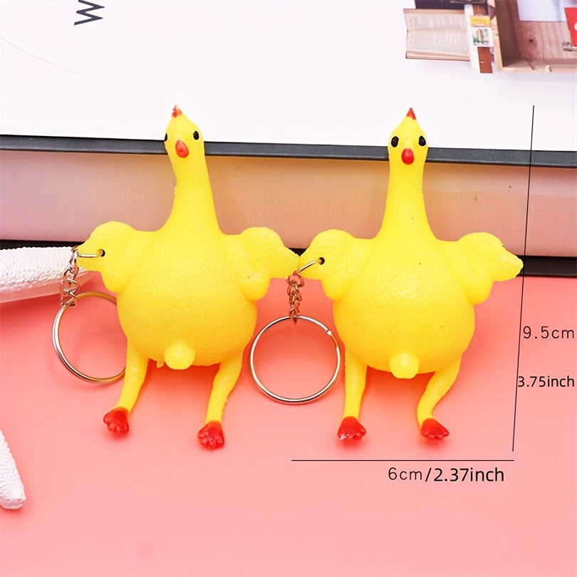 7 Pcs Chicken & Eggs Stress Relieve Toys Kit