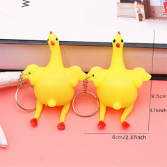 7 Pcs Chicken & Eggs Stress Relieve Toys Kit