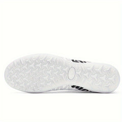 Boy's High Top TF Soccer Cleats Anti skid Breathable Football Bo