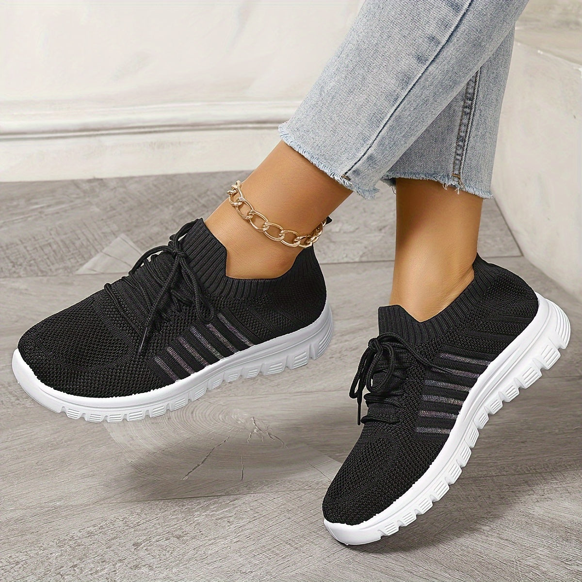 Women's Mesh Running Shoes Breathable Soft Comfortable Non Slip