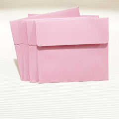 20 Pink Paper Envelopes for Small Items, Cards, Postcards