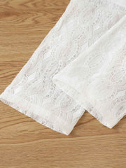 Girls Lace Pants Comfortable Casual Trousers For Summer