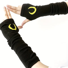 Pattern Print Arm Sleeves UV Protection Bohemian Gloves