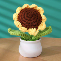 Crochet Eternal Flower Sunflower Lily Of The Valley Strawberry R
