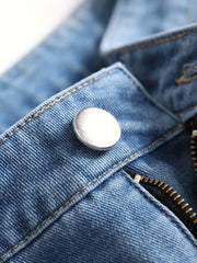 Men's Distressed Jeans Casual Street Style Denim Pants
