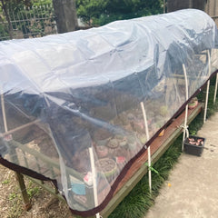 1pc Transparent Balcony Garden Insulation Rainproof Cover