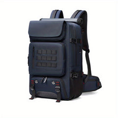 Men Travel Backpack Crossbody Bag 3 In 1 Large Capacity USB Charging Port