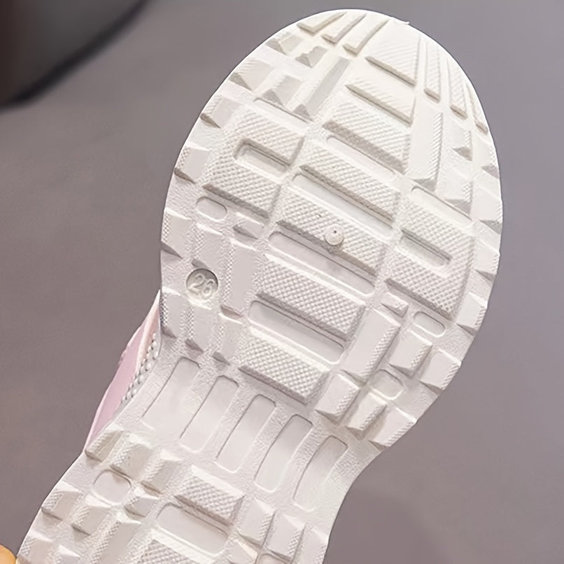 Girls' Casual Low Top Sneakers Breathable Lightweight Anti Slip Shoes