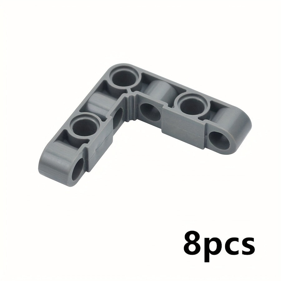 8pcs Right Angle Beam Connectors for 4X4 Bricks