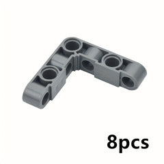 8pcs Right Angle Beam Connectors for 4X4 Bricks